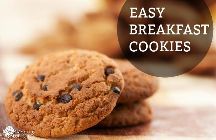 Breakfast Cookies - Blessed Simplicity