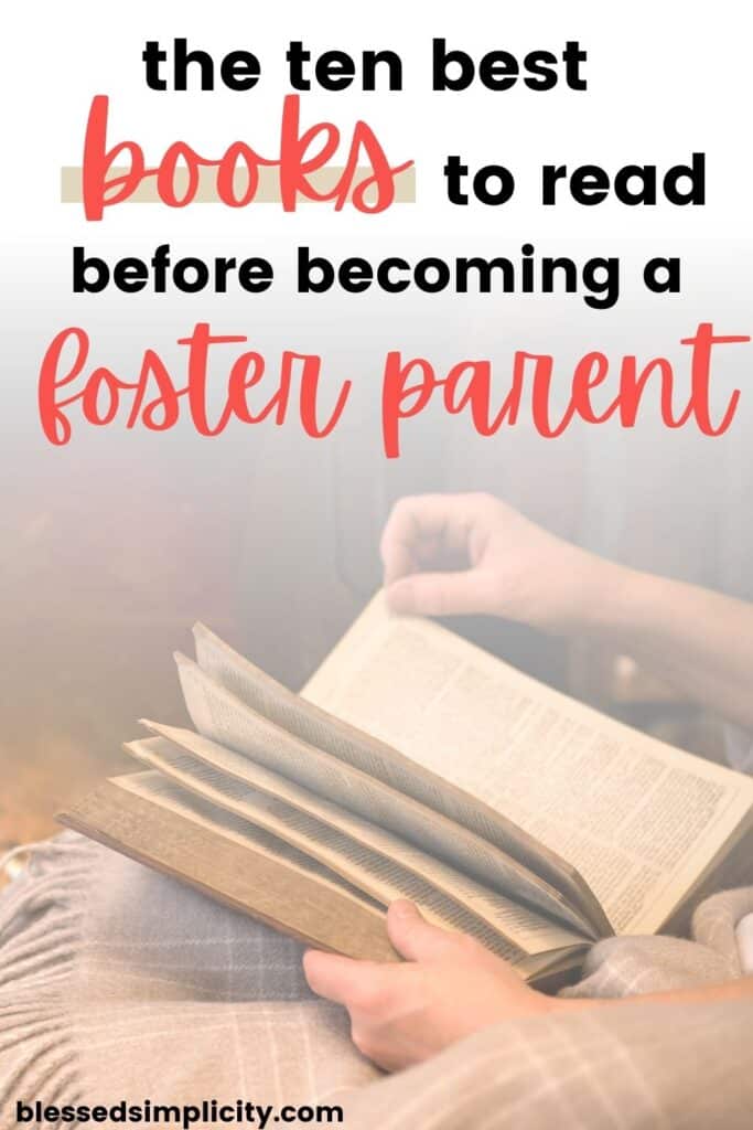 foster parent reading book about foster care to a child