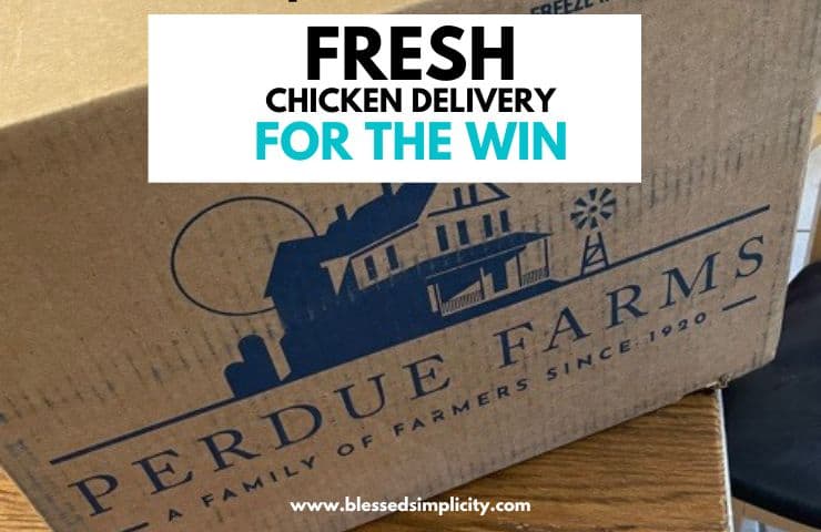 Perdue Farms Fresh Chicken Delivery Review