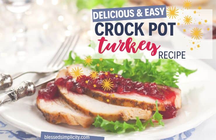 Crock Pot Turkey Breast with Cranberry Sauce