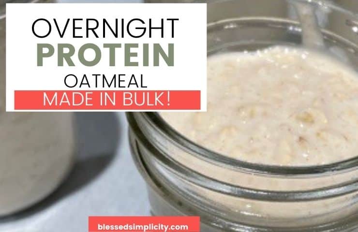 Overnight Protein Oats with Greek Yogurt