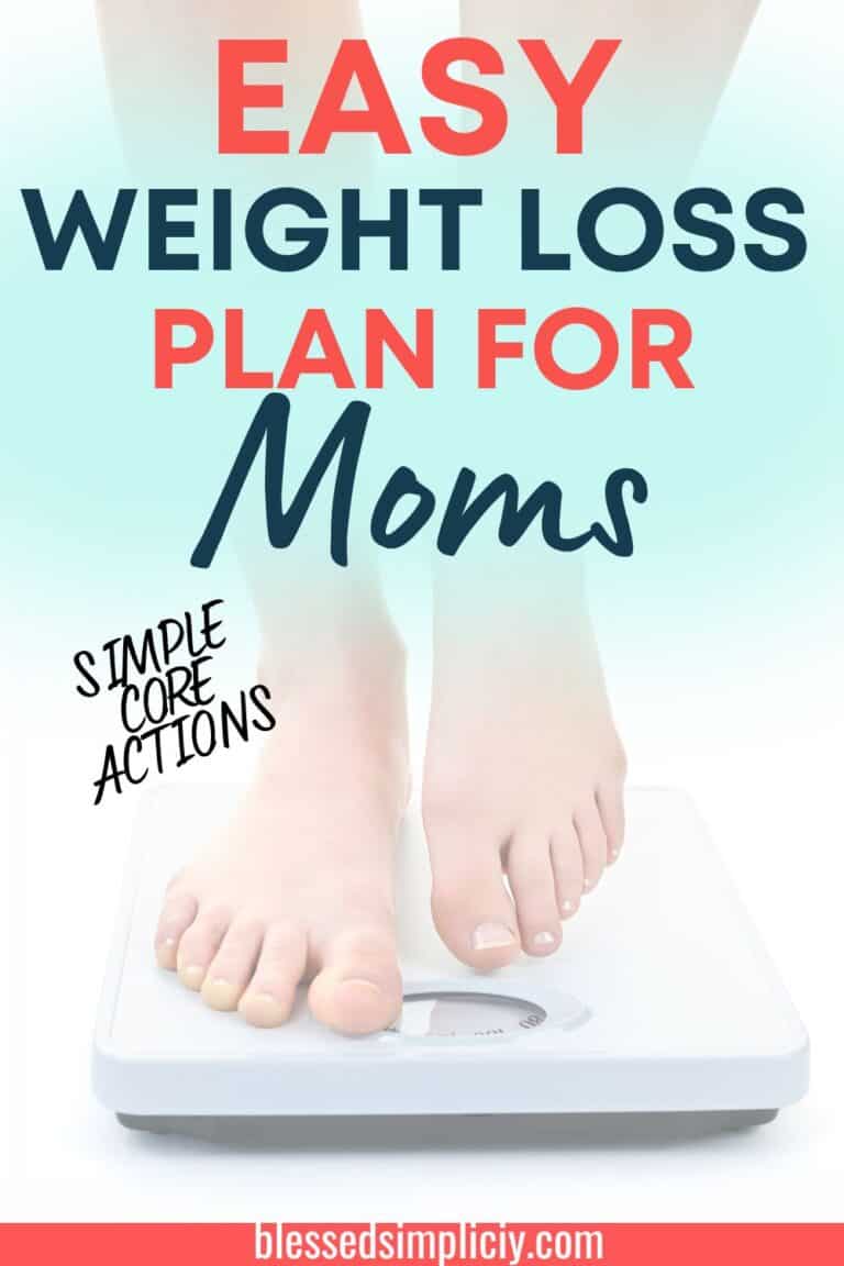 Easy Weight Loss Plan for Moms