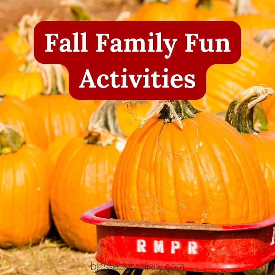 Fall Family Activities