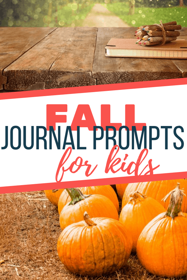 Fall Journal Prompts for Kids