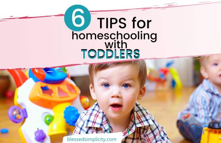 How to Homeschool with a Toddler
