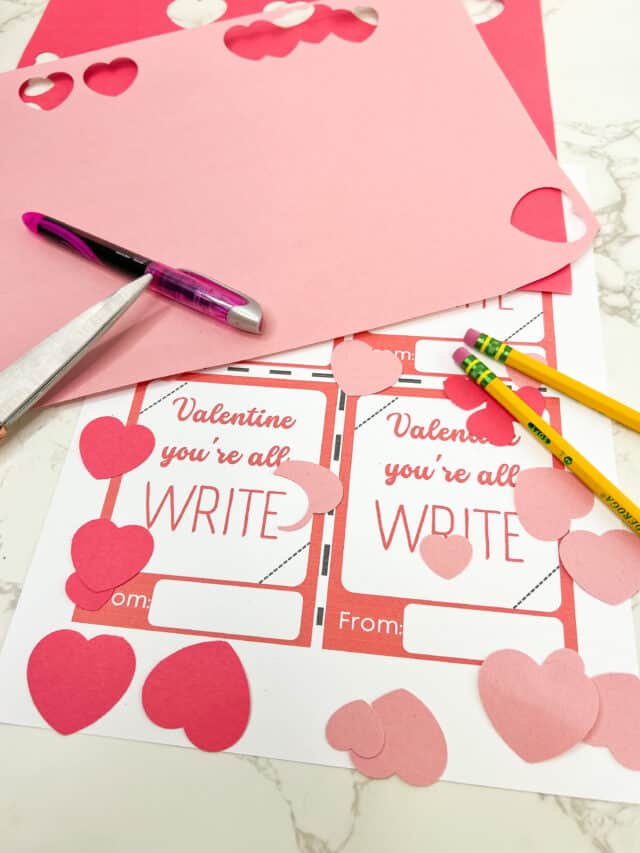 Free Printable Valentines for Students