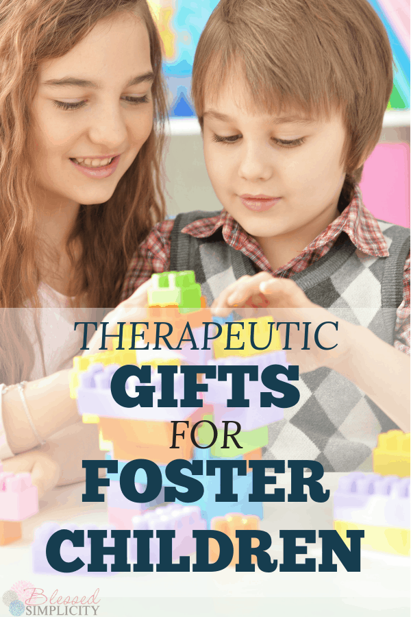 Ten perfect gifts for foster kids!  Gifts can be both fun and therapeutic.  These gifts are great for birthdays and Christmas or any occasion.  