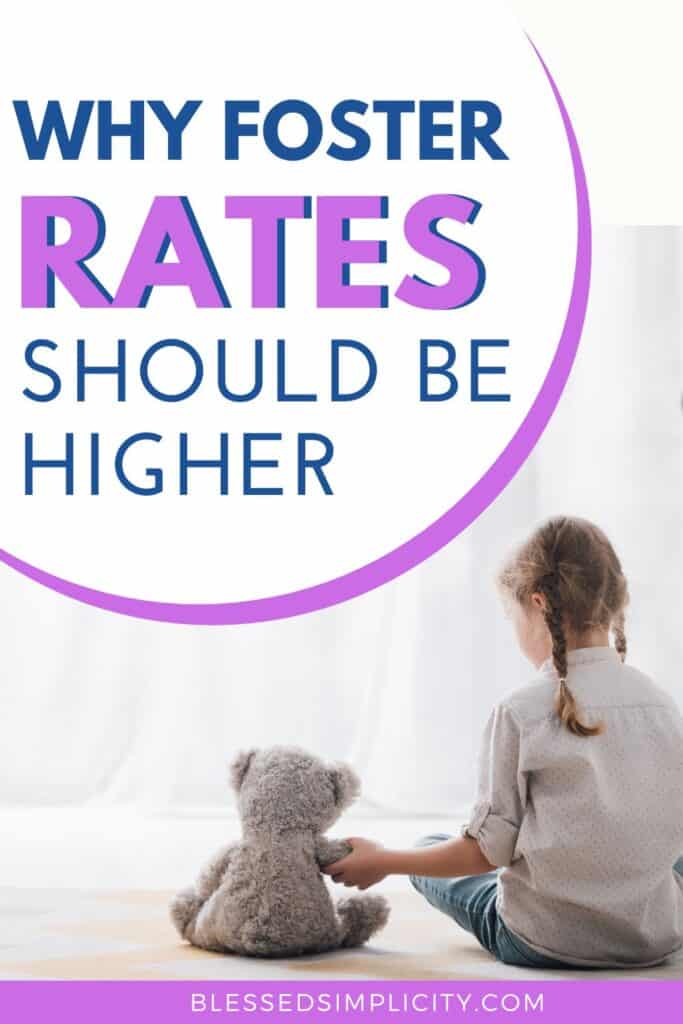 There's a lot of discussion about why foster care rates should be higher. If you are considering becoming a foster parent you should know foster care reimbursement rates are not enough to cover more than the basic needs for a child.  Among other tips for foster parents, it is important to be frugal with your reimbursement money. 