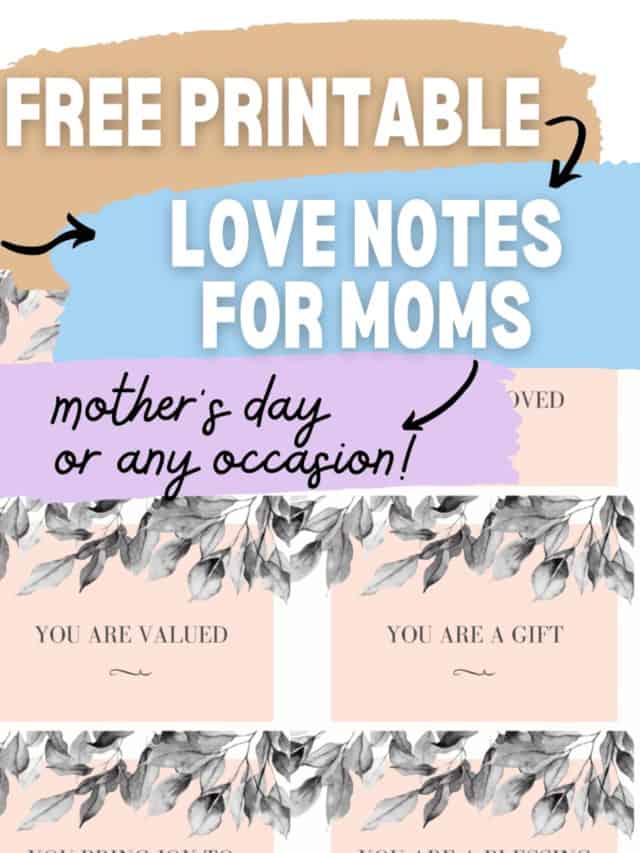Love Notes for Moms Story