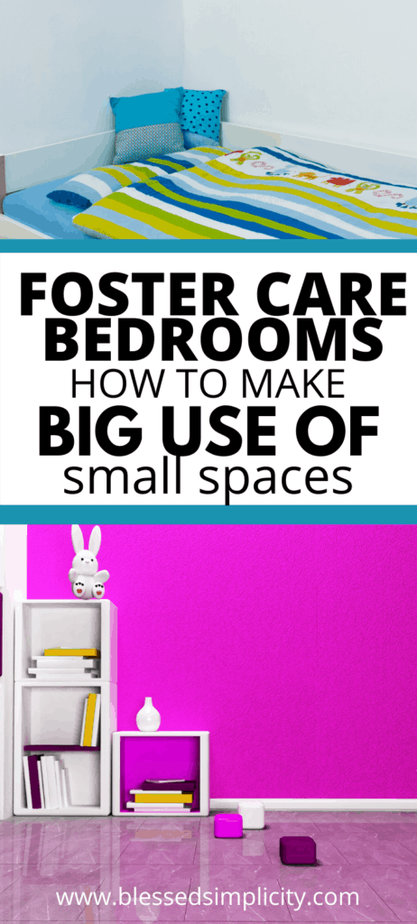 Space Saving Tips for Foster Care Bedroom - Blessed Simplicity
