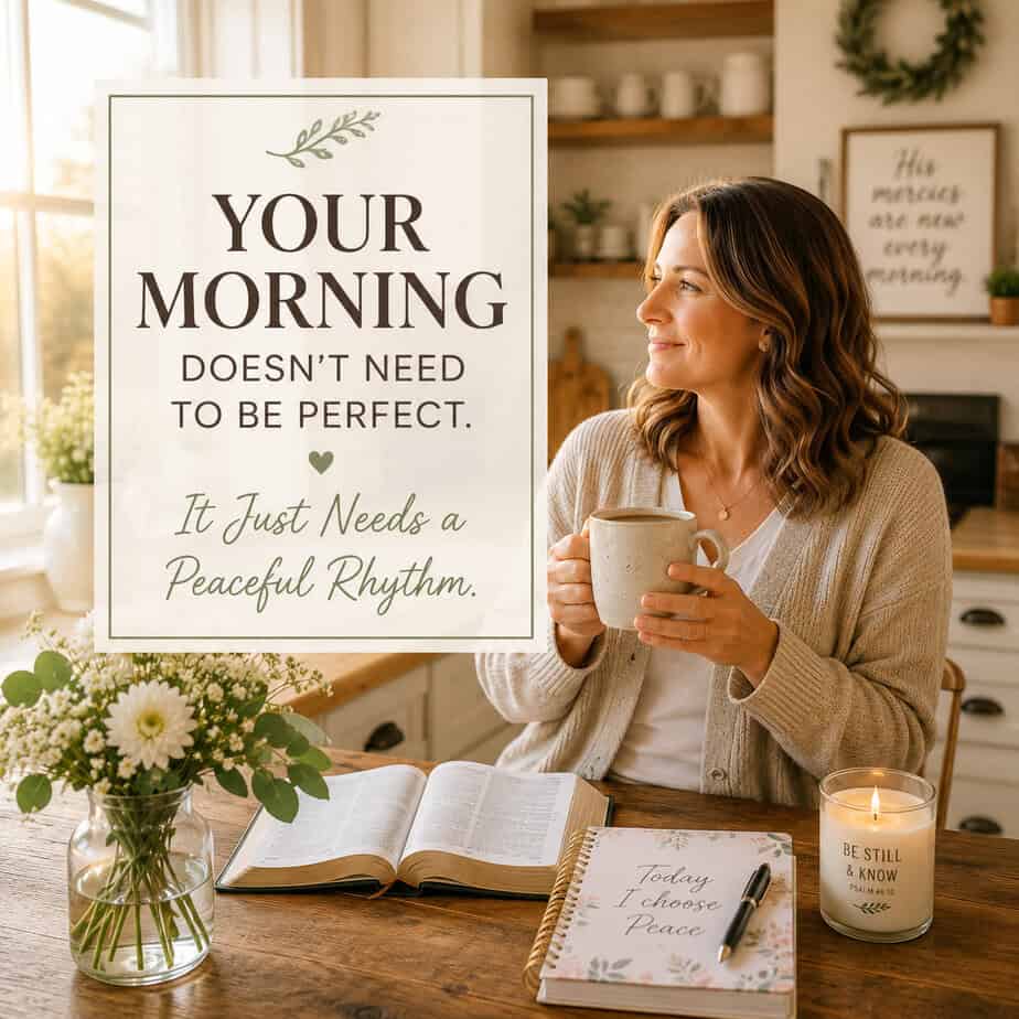 The Best Morning Routine for stay-at-home Moms: A Simple Start That Brings Peace to Your Whole Day