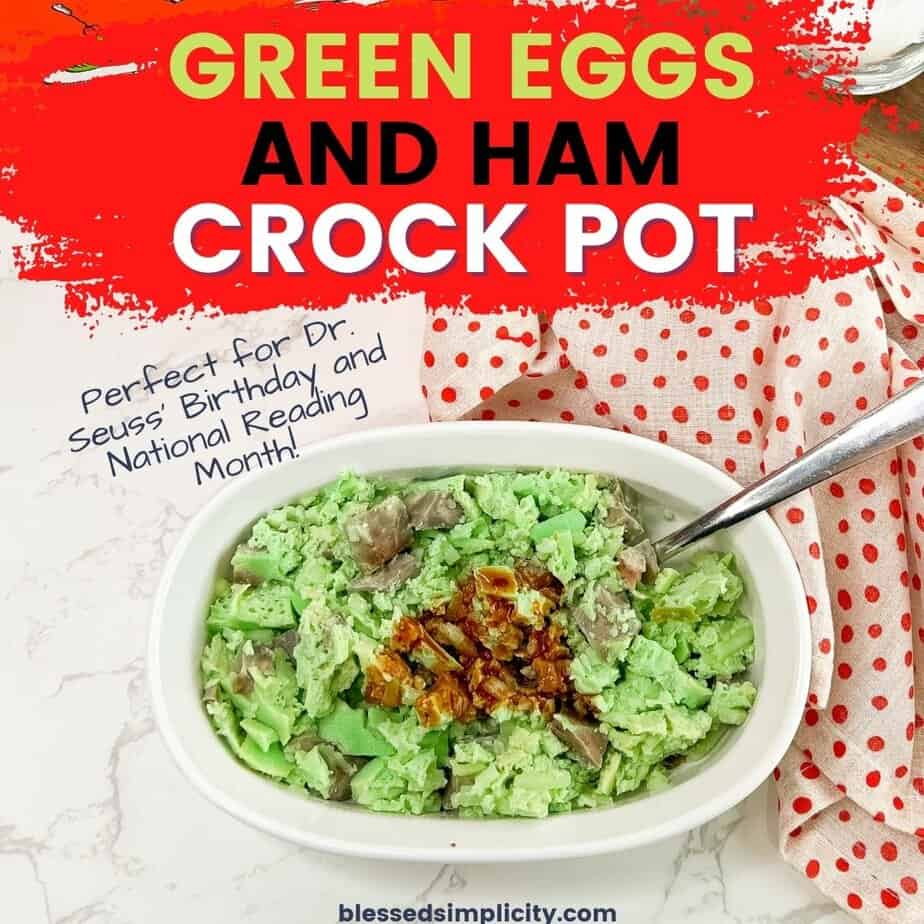 Green Eggs and Ham in a Crock Pot