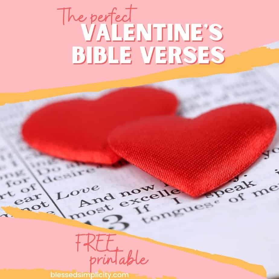Valentine’s Day Bible Verses – Free Printable